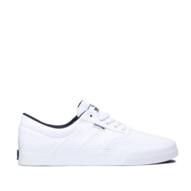 Mens Supra Low Top Shoes COBALT White/white | AU-20291